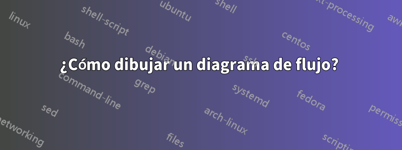 ¿Cómo dibujar un diagrama de flujo?