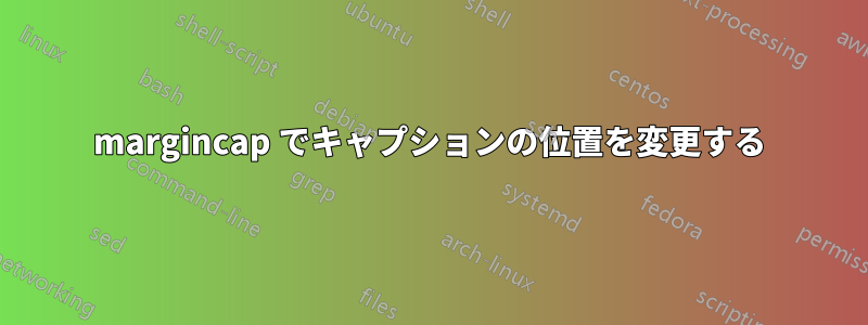 margincap でキャプションの位置を変更する