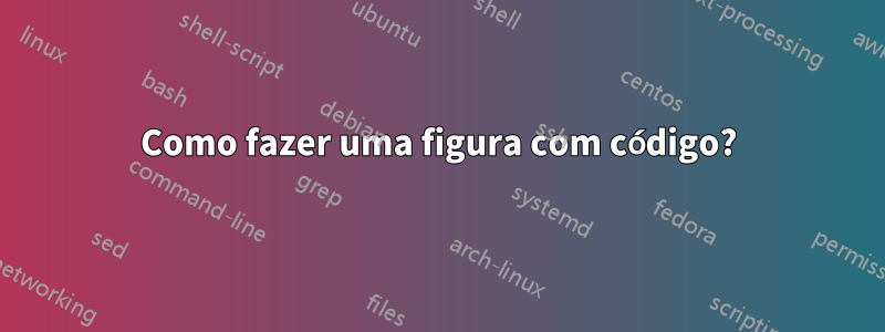 Como fazer uma figura com código?