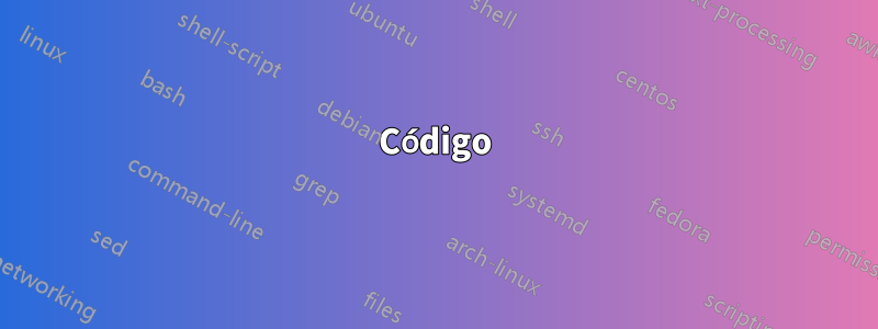 Código