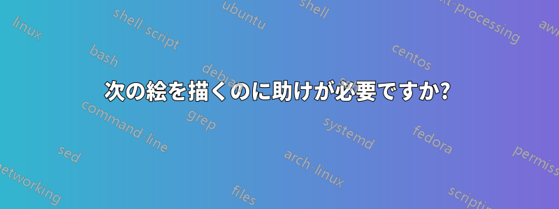 次の絵を描くのに助けが必要ですか?