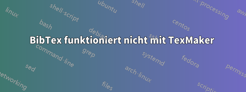 BibTex funktioniert nicht mit TexMaker