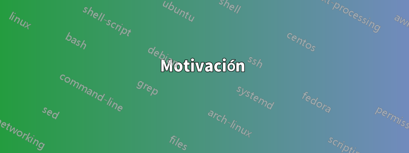 Motivación