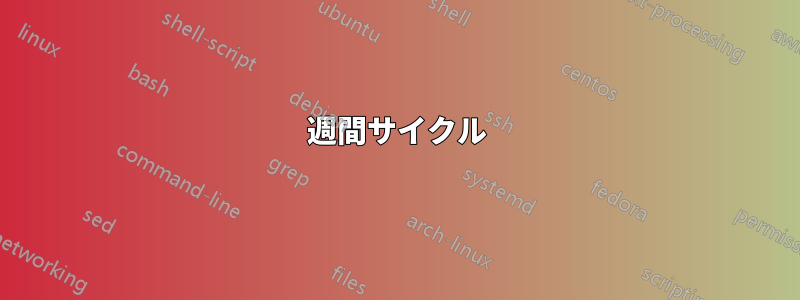 2週間サイクル