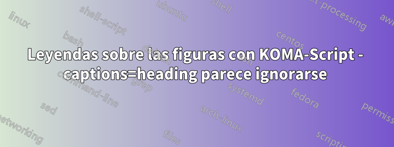 Leyendas sobre las figuras con KOMA-Script - captions=heading parece ignorarse
