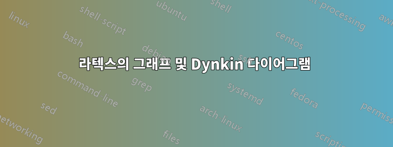 라텍스의 그래프 및 Dynkin 다이어그램