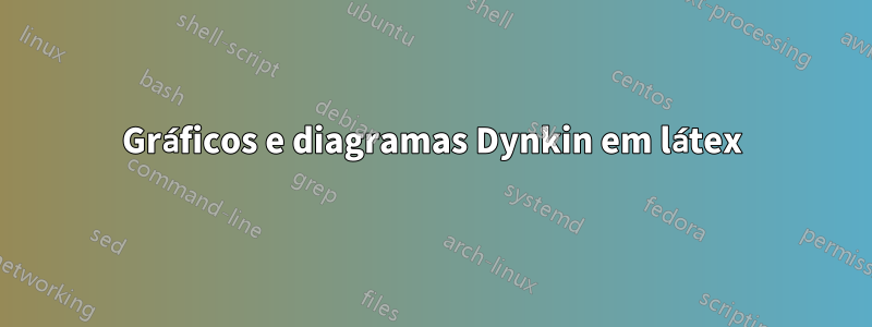 Gráficos e diagramas Dynkin em látex