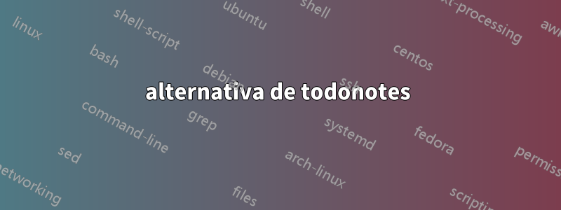 alternativa de todonotes