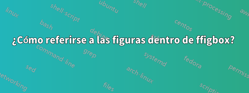 ¿Cómo referirse a las figuras dentro de ffigbox?