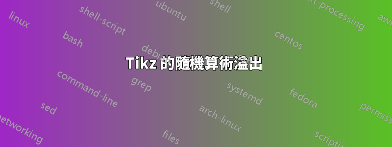 Tikz 的隨機算術溢出