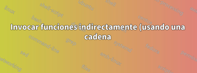 Invocar funciones indirectamente (usando una cadena) en BibTeX