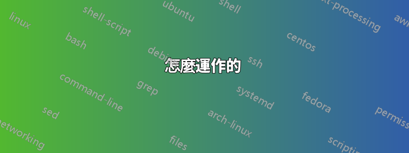 怎麼運作的