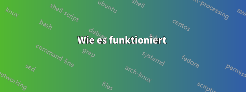 Wie es funktioniert