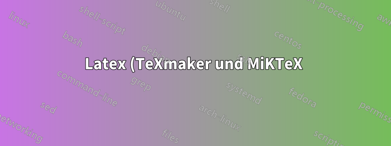 Latex (TeXmaker und MiKTeX) und OneDrive-Konflikt