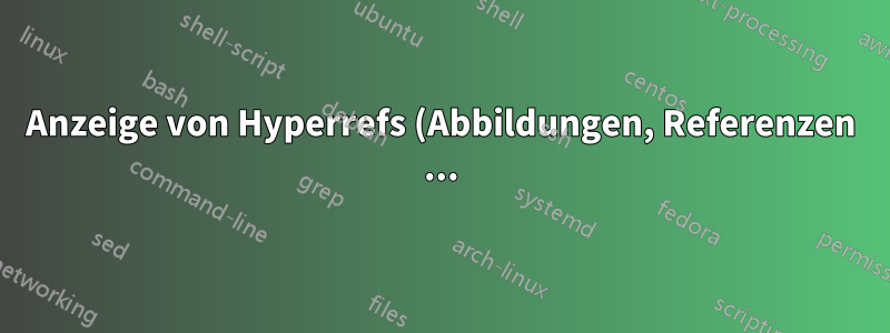 Anzeige von Hyperrefs (Abbildungen, Referenzen ...) in einem Popup beim Bewegen der Maus über