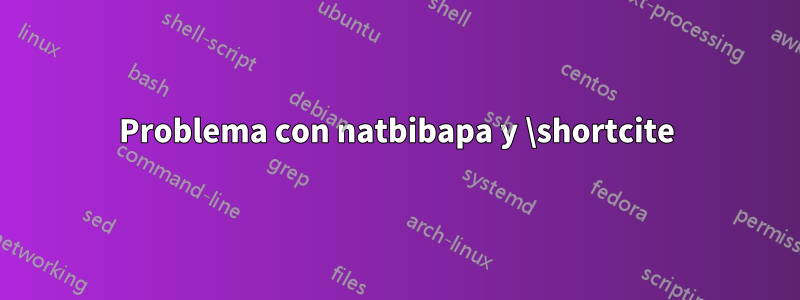 Problema con natbibapa y \shortcite