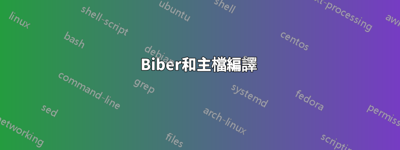 Biber和主檔編譯