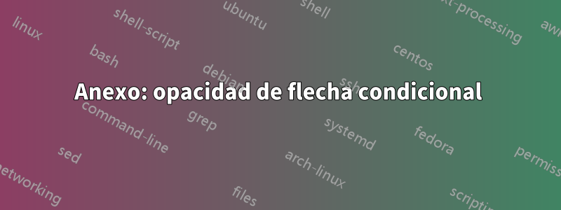 Anexo: opacidad de flecha condicional