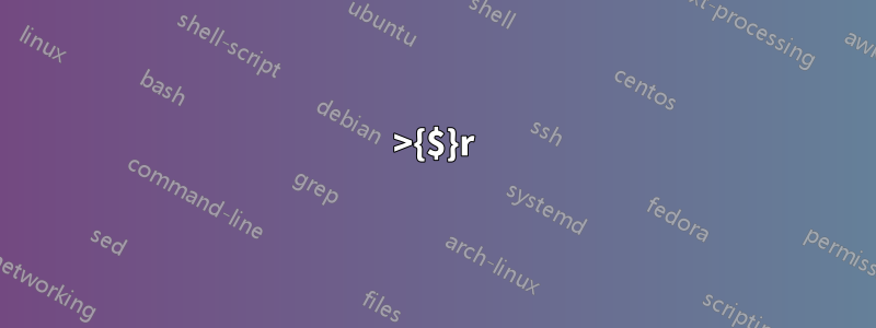 >{$}r