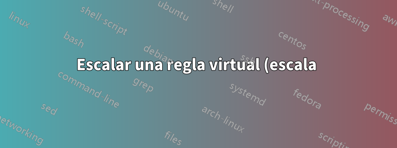 Escalar una regla virtual (escala) a imágenes del mismo tamaño (para varias imágenes, fotografía de productos de 360°)