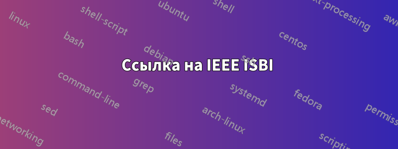 Ссылка на IEEE ISBI