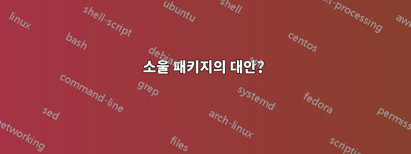 소울 패키지의 대안?