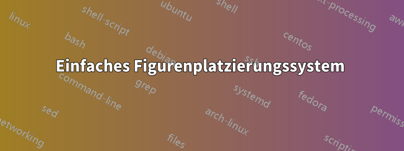 Einfaches Figurenplatzierungssystem