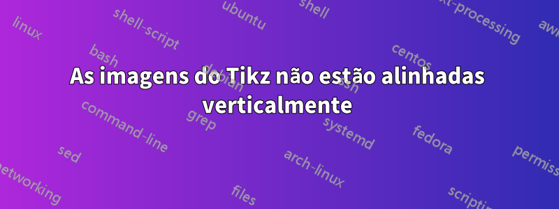 As imagens do Tikz não estão alinhadas verticalmente