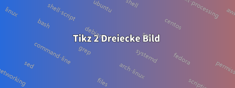 Tikz 2 Dreiecke Bild