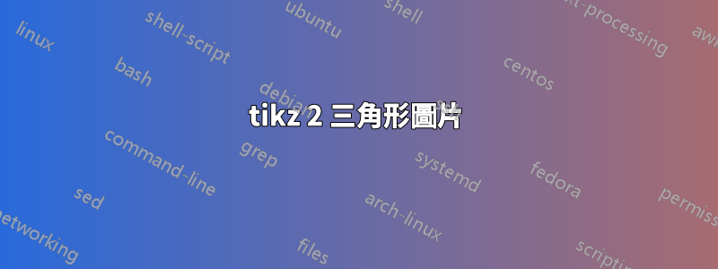 tikz 2 三角形圖片