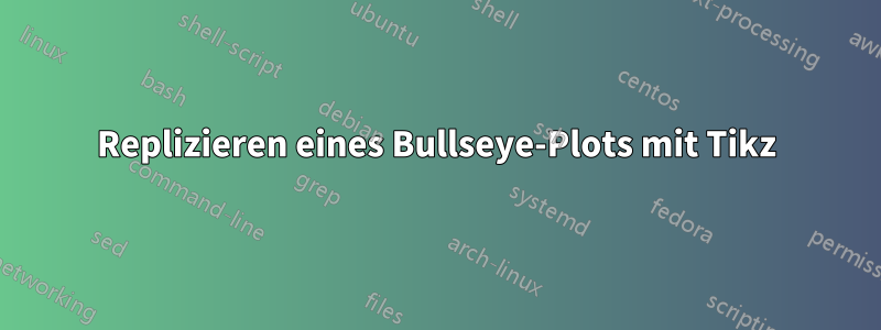 Replizieren eines Bullseye-Plots mit Tikz