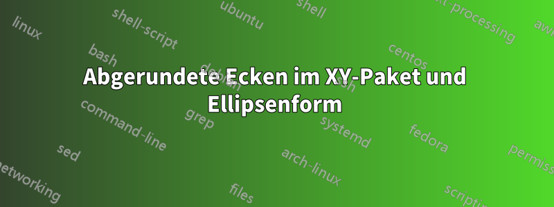 Abgerundete Ecken im XY-Paket und Ellipsenform