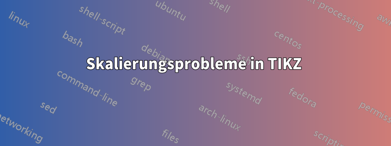 Skalierungsprobleme in TIKZ