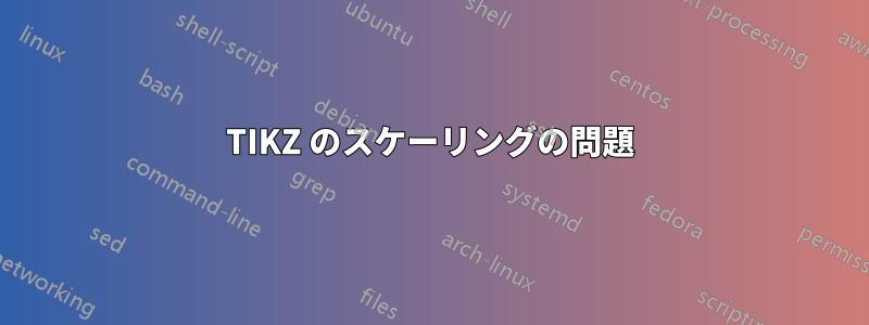 TIKZ のスケーリングの問題