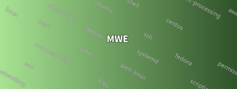 MWE