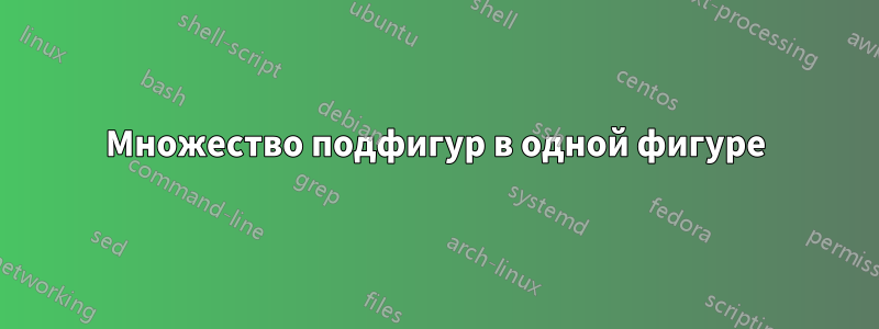 Множество подфигур в одной фигуре
