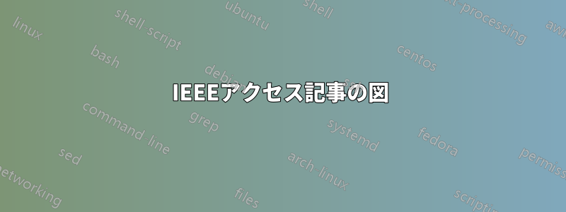 IEEEアクセス記事の図