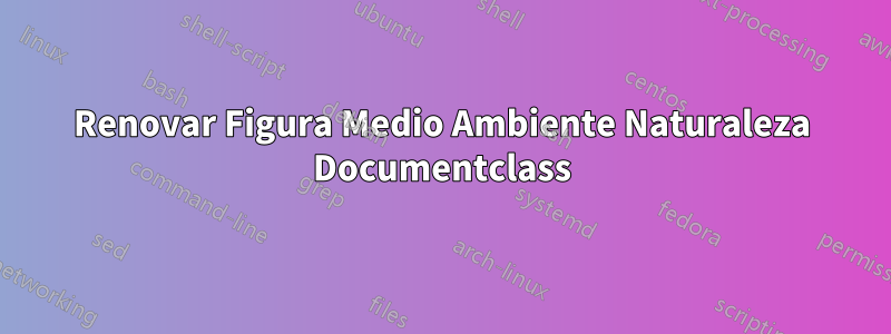 Renovar Figura Medio Ambiente Naturaleza Documentclass