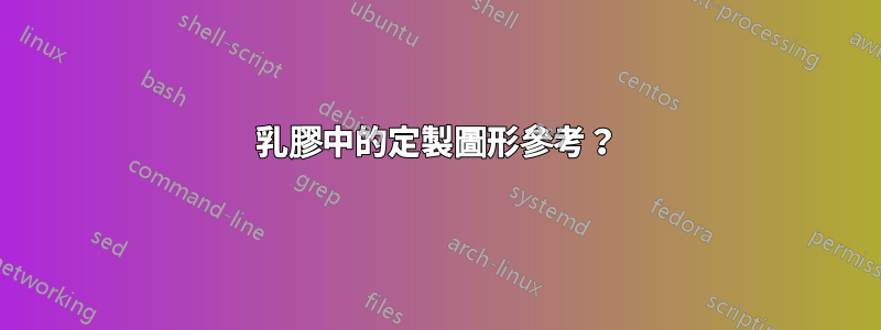 乳膠中的定製圖形參考？