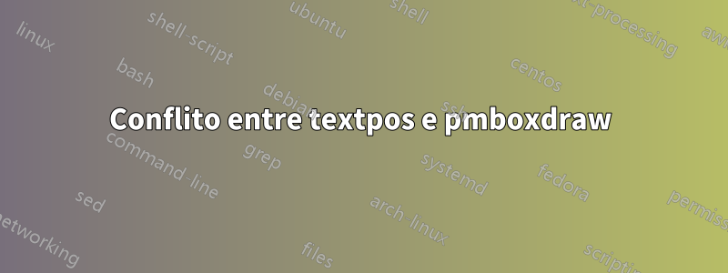 Conflito entre textpos e pmboxdraw