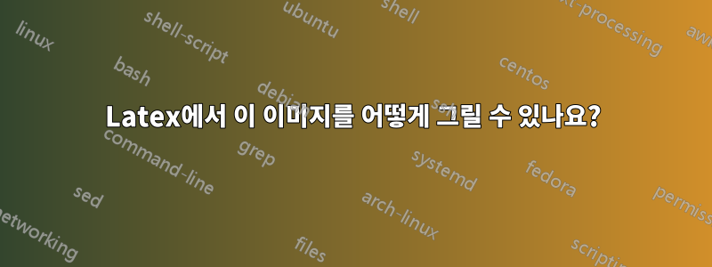 Latex에서 이 이미지를 어떻게 그릴 수 있나요?