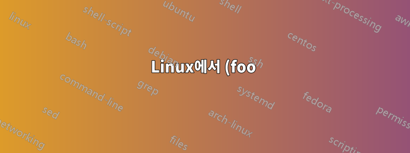 Linux에서 (foo)tex 실행 중 오류: "정의되지 않은 기호: kpathsea_cnf_line_env_progname"