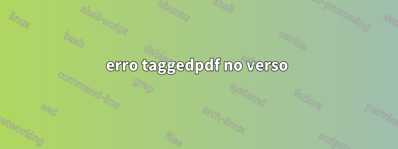 erro taggedpdf no verso