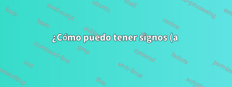¿Cómo puedo tener signos (a) (b) en el lado izquierdo de varias figuras tikz?