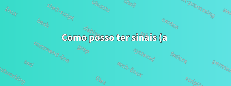 Como posso ter sinais (a) (b) no lado esquerdo de várias figuras tikz?
