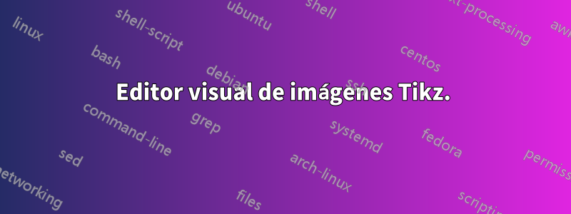 Editor visual de imágenes Tikz.