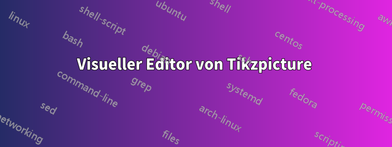 Visueller Editor von Tikzpicture