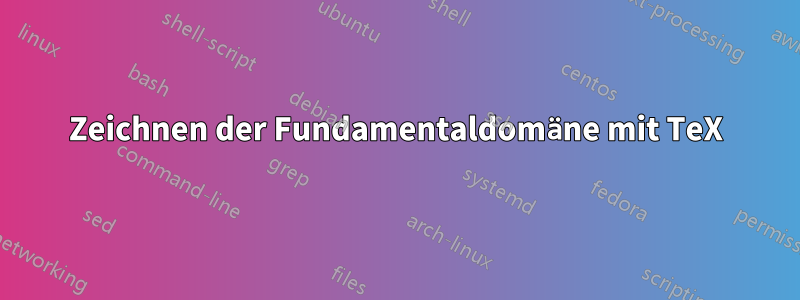 Zeichnen der Fundamentaldomäne mit TeX