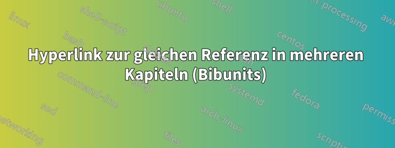 Hyperlink zur gleichen Referenz in mehreren Kapiteln (Bibunits)