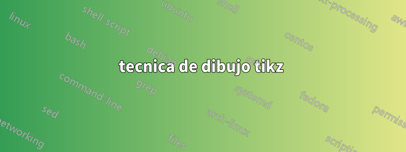 tecnica de dibujo tikz